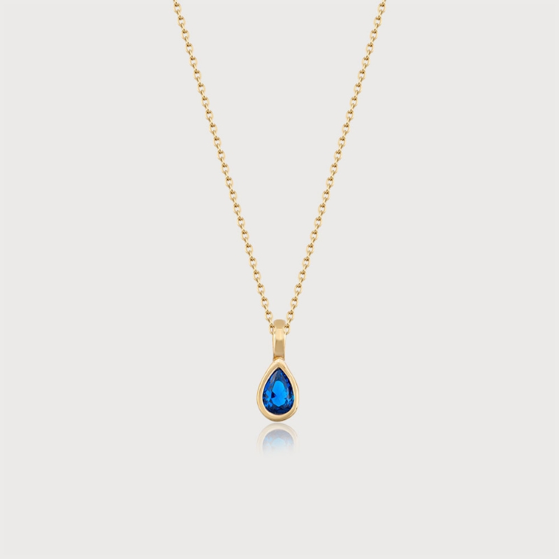 Aqua Dreams Ensemble Gold Necklaces