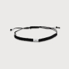 Sumerian Mythic Unity "7" Black Silver Bracelets