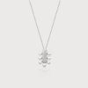 W-Divine Pearls Silver Necklace