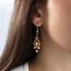 Golden Serenity Gold Earrings
