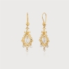 Golden Serenity Gold Earrings