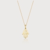 Dreamy Hamsa Gold Necklaces