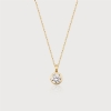 Dreamy Circle Gold Necklaces