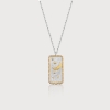 Utus Radiance Silver and Gold Necklace