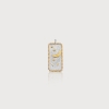 Utu�s Radiance Silver and Gold Charm
